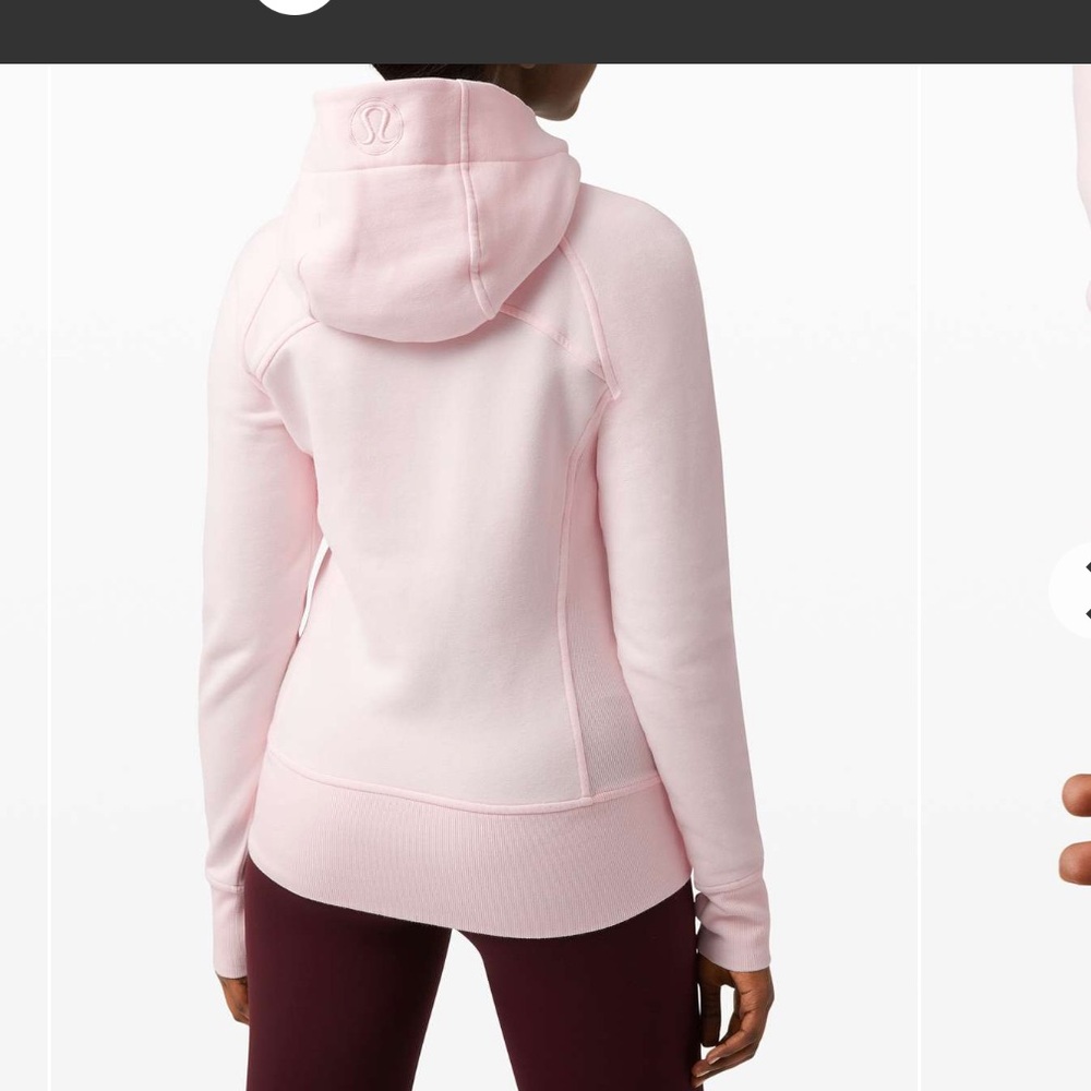 Lululemon Scuba Hoodie, Pink Glow, Size 8, EUC - Picture 9 of 10